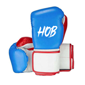 Gants de boxe noirs en gros à doigts entiers pour l'entraînement de combat, gants de boxe robustes, équipement sportif de haute qualité - Product Image 6