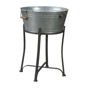 Cubo de Hielo Metálico Recubierto de Cobre, Enfriador de Botellas de Vino y Cerveza con Soporte para Hogar, Bar, Restaurante, Hotel, Recipiente para Bebidas Frías - Product Image 2