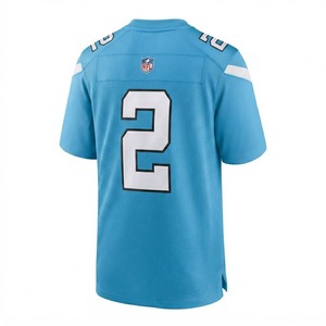Camiseta de Fútbol Americano de Alta Calidad para Hombre, Ropa Deportiva Atlética, Malla Transpirable en la Parte Delantera, 100% Poliéster, Secado Rápido, Manga Corta - Product Image 2