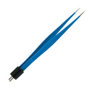 Azicon's American Semkin Bipolar Forceps - Autoclavable Ultra-Slender Straight Bipolar Forceps with Standard US 2-Pin Connector - Product Image 4