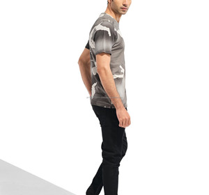 T-shirts courts personnalisés pour un look tendance T-shirt classique en coton pour hommes T-shirts en coton épais à manches courtes et à col rond - Product Image 5