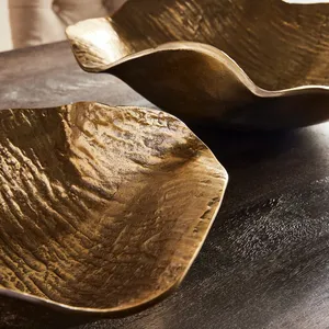 Bol artisanal pour l'hôtellerie de luxe et la décoration intérieure – Bol en métal design moderne, élégant accent décoratif pour la maison - Product Image 4