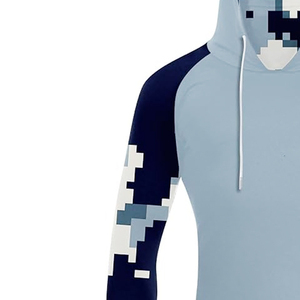 Chemises et vestes de pêche en polyester pour hommes, protection solaire, performance extérieure, manches longues, capuche, imprimé poisson, pour conditions météorologiques extrêmes - Product Image 4