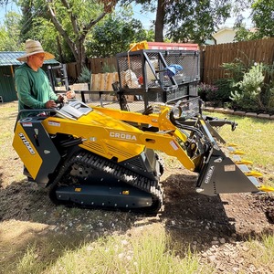 รถตักล้อยางขนาดเล็ก Kubota/เครื่องยนต์ดีเซล รถตักตีนตะขาบ Eaton รับประกัน 1 ปี ปั๊ม KYB แรงยกสูง สำหรับงานก่อสร้าง - Product Image 5