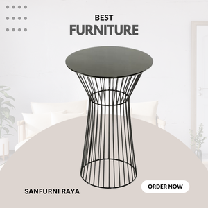 Hot Sale Modern Designs Metal Round Coffee <b>Table</b> for Living Room Hotel Villa Handmade From Indonesia at Affordable Price Product - Product Image 4