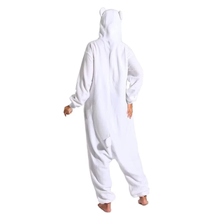 Combinaison de nuit pour femme en polaire imprimée de qualité supérieure, grande taille, à capuche, respirante, de haute qualité - Product Image 2