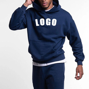 Survêtements à capuche légers en laine/polyester pour hommes, vêtements de jogging, de course et d'entraînement personnalisés OEM, décontractés pour l'hiver - Product Image 5