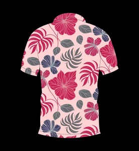 Nouvelle Collection 2026 : Chemise Hawaïenne Florale d'Été Respirante, Manches Courtes, Qualité Supérieure, Personnalisable avec LOGO, Tailles Fortes, Vente en Gros - Product Image 4