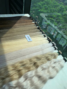 Prix d'usine, extensions de cheveux en vrac 100% cheveux humains vietnamiens, cheveux vierges, cuticules alignées, 60 cm, nuances brunes - Product Image 3