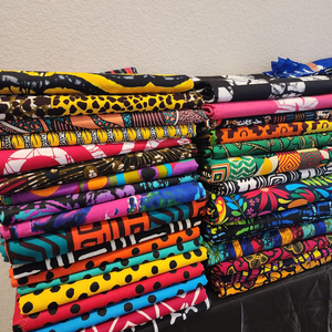 ผ้าพิมพ์ลายแองการาคุณภาพสูงจากแอฟริกา สำหรับตัดเย็บเสื้อผ้า ชุดเดรส งานฝีมือ และแฟชั่น โดยผู้จัดจำหน่าย Hitjem Export Island - Product Image 1