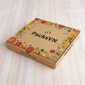 กล่องพิซซ่าแบบกำหนดเองที่เป็นมิตรกับสิ่งแวดล้อมสำหรับบรรจุภัณฑ์ส่งพิซซ่าและโซลูชั่นบรรจุภัณฑ์อาหาร - Product Image 2