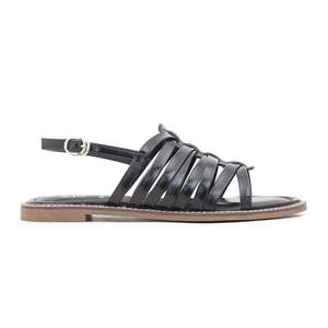 Sandalia de tacón formal negra FR4903 - Product Image 3