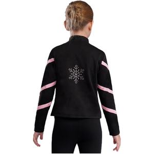 6-16 3 uds niñas polar patinaje artístico niños entrenamiento Ropa de baile conjunto leotardos gimnasia ropa escenario danza rendimiento desgaste - Product Image 5