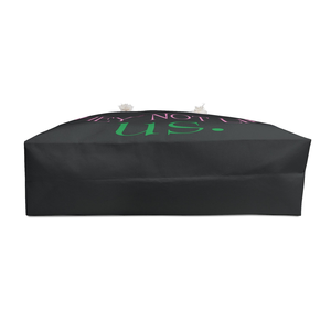 Theyre Not Like Us Black Weekender Bag Large Capacity Travel <b>Tote</b> Overnight Duffel Carryall Beach Bag Custom Gift Bag - Product Image 4