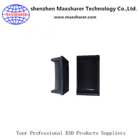 Boîte de support de stockage de bobine SMT ESD SMD en plastique noir de haute qualité