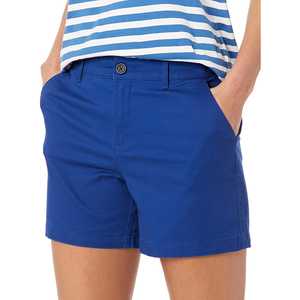 Shorts de mezclilla de cintura alta para mujer 2026, a la moda, con costuras frontales, elásticos, de ajuste regular, transpirables, de secado rápido, con dobladillo deshilachado, informales. - Product Image 5