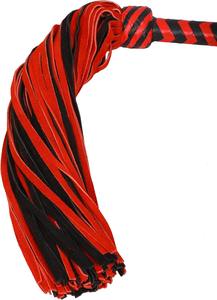 Fouet en cuir BDSM personnalisable de haute qualité, tendance, avec queues authentiques, design sur mesure SPALL JP SPORTS SJS-HF-0027 - Product Image 4