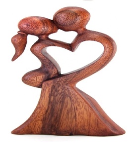 Support de décoration de table en bois marron mangue, en forme de logo Taekwondo, pour marque privée, style rustique, excellente qualité - Product Image 6
