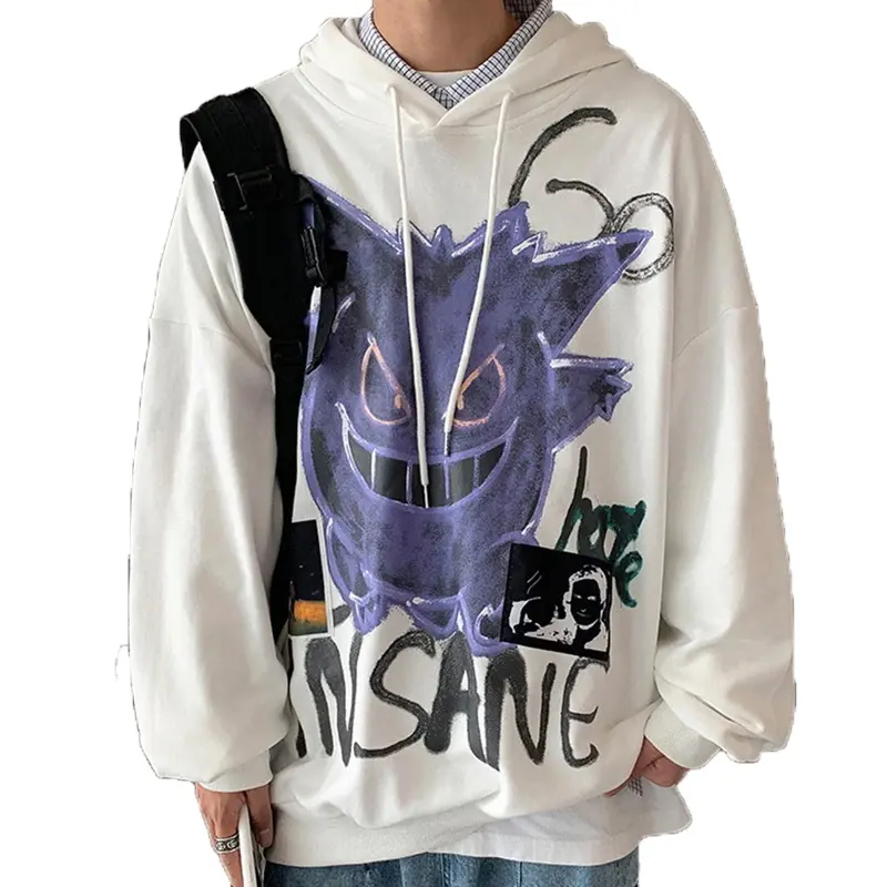 Sweatshirt Men Spring Autumn Clothes Oversize Hoodie And Street Wear Print Top Long Sleeve Hoodies Style By NEEDS OUTDOOR