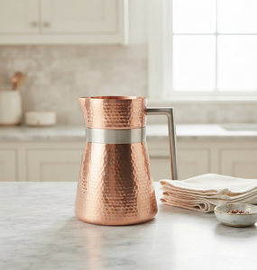 Carafe en métal artisanale, design personnalisé, pour la maison et la cuisine, à prix bas - Product Image 5