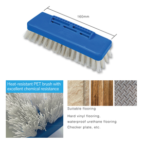 Brosse de nettoyage rectangulaire légère et durable à tête plate pour usage domestique et professionnel - Product Image 1