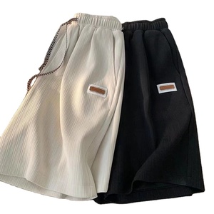 Pantalones cortos deportivos informales holgados de verano para hombre con cordón, pantalones cortos de talla adulta para hombre a buen precio - Product Image 2