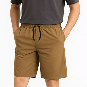 Pantalones Cortos Deportivos de Cintura Media para Hombre – Secado Rápido, Transpirables, Antiarrugas, Ecológicos, de Lona, para Gimnasio, Correr y Playa, con Personalización - Product Image 2