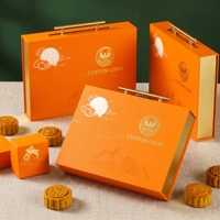 Caja de Regalo Personalizada Premium con Material de Papel Corrugado de Grado Alimenticio para Empacar Productos de Panadería, Galletas y Bizcochos