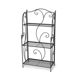 Support de plantes en fer forgé pour l'intérieur et l'extérieur, design tendance, qualité et finition supérieures, pots de rangement pour plantes, vente chaude - Product Image 6