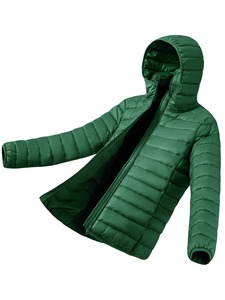 Nueva Chaqueta de Plumón para Mujer, Diseño Moderno y Personalizado, Ropa de Invierno, Transpirable, Manga Larga, para Exteriores - Product Image 1