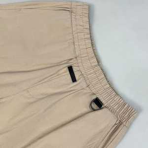 Pantalones Cargo Beige para Hombre, Cintura Elástica, Múltiples Bolsillos, Estilo Ropa de Trabajo, Transpirables, para Verano, con Bolsillos con Cremallera - Product Image 4