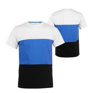 Camiseta de hombre de manga corta con hombros anchos, corte regular, diseño de cuello redondo, impresión de logotipo personalizado, 100% algodón, 220g. - Product Image 5