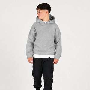 Sweat à capuche en molleton épais pour homme 420g : Pullover oversize vintage délavé batik pour un style streetwear hivernal premium - Product Image 2