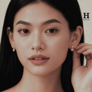 Pendientes de Diamantes CVD Certificados por IGI, Oro Real de 10K y 18K, Pequeños Huggies con Diamantes de Laboratorio con Corte Redondo y Princesa - Product Image 6