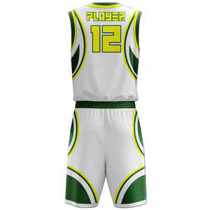 Nouvelle Arrivée Maillot de Basketball Logo Couleur 100% Polyester Respirant Séchage Rapide Sport d'Équipe 2026 - Product Image 3