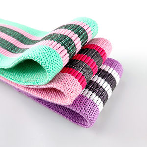 Juego de 3 Bandas Elásticas de Látex, Resistencia Personalizada, Bandas de Ejercicio de Alta Resistencia para Entrenamiento de Cadera y Glúteos - Product Image 5