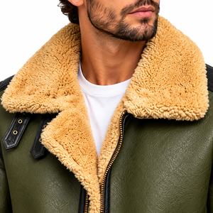 Blouson Aviateur Hiver Homme à Manches Longues – Style Décontracté – Vente en Gros Direct Usine - Product Image 5