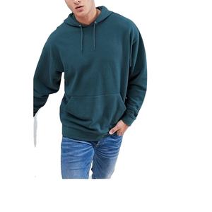 Qualité de luxe hommes surdimensionné coton sweat col montant col rond Streetwear sweats à capuche Direct BD durable écologique tricoté - Product Image 1