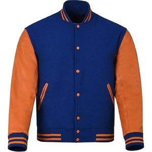 Premium Quality Baseball College Varsity Jacket Full Sleeves Customized Color Varsity Jacket For <b>Men</b> - Product Image 1