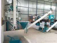 Presse à huile d'arachide automatique, modèle 27x5, en acier doux, 6 boulons, capacité 8 tonnes par jour, équipement d'extraction d'arachides.