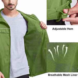 Low Price <b>Men's</b> New Fashion <b>Lightweight</b> Warm Windbreaker <b>Jacket</b> Solid Pattern Breathable Plus Size <b>Men</b> Windbreaker <b>Jacket</b> - Product Image 6