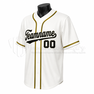 Camiseta de Béisbol Sublimada Personalizada, 100% Poliéster, Malla Transpirable de Secado Rápido, Logotipo Personalizado, Uniforme de Equipo Unisex para Adultos - Product Image 3