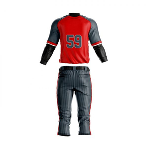 Camisetas de Béisbol OEM con Botones Completos, Impresión Personalizada, Uniforme de Béisbol Juvenil, Sublimación, Bordado, Jersey de Béisbol para Hombre - Product Image 5