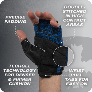 Guantes de Levantamiento de Pesas con Agarre Seguro para Entrenamiento con Barra y Ejercicios de Desarrollo Muscular - Product Image 5