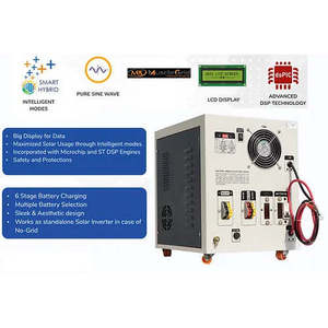 Inversor Solar Híbrido MuscleGrid India SOLAR SENSATION 4.2KVA 48V con 6 Modos AI, Monofásico, Rango de Potencia de Salida de 4KW a 8KW - Product Image 1