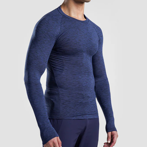 Sportswear <b>Men</b> <b>Compression</b> <b>Shirt</b> Long Sleeve Gym Running Quick Dry Breathable Workout Top <b>Shirt</b> Long Sleeve Gym Fitness Athletic - Product Image 2
