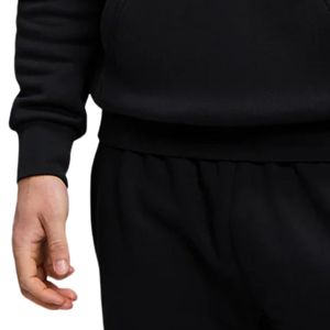 Sudadera con Capucha para Hombre, Diseño Relaxed Fit, Color Negro con Logotipo Dorado, Estilo Casual, Forro Polar, Ropa de Calle para Invierno - Product Image 6