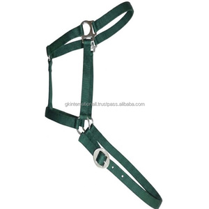 Wholesale Nylon Horse Halter Comfortable Strong Adjustable Headcollar Durable Training Halter <b>Bulk</b> Riding Gear Equestrian - Product Image 2