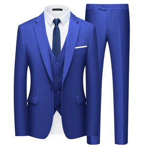 New Arrival High Quality Luxury 2 Piece Men's Wedding <b>Suit</b> Direct Factory Supplier Casual Wear Men Wedding Pant Coat Set - Product Image 1