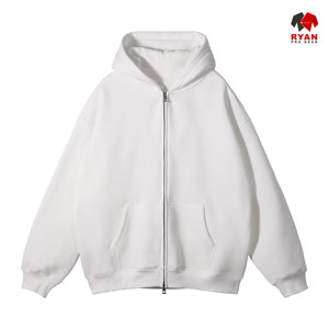Sweat à capuche pour homme Ryan Pro Gear avec logo personnalisé sur le devant, fermeture éclair, respirant, coupe régulière, hiver, design ODM OEM - Product Image 4
